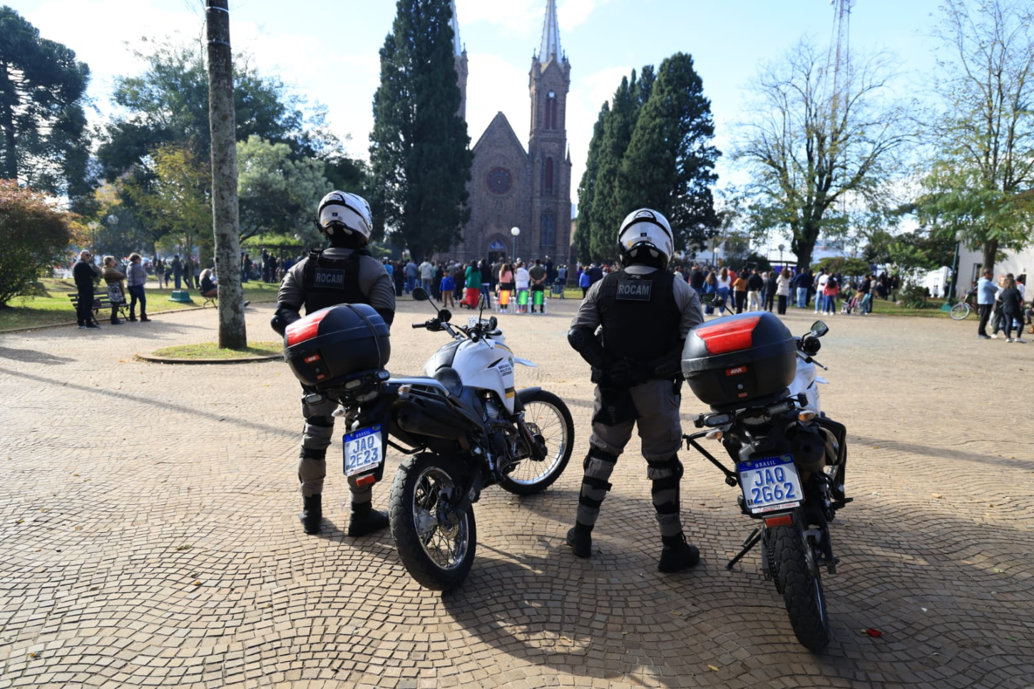 Brigada Militar de Vacaria reforça policiamento ostensivo durante celebrações de Corpus Christi