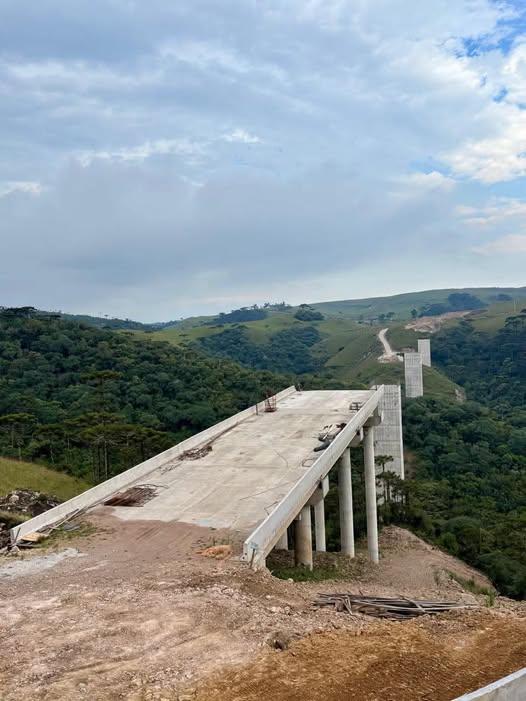 Ponte mais alta do Brasil em São José dos Ausentes: recursos garantidos para conclusão da BR-285