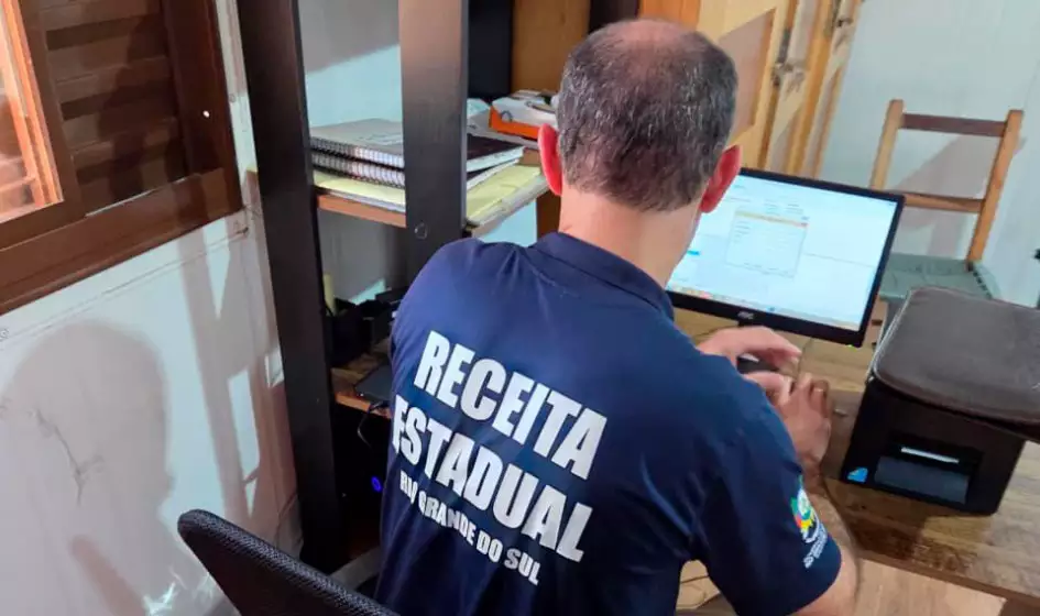 Receita Estadual combate a sonegação de ICMS no setor de alimentos congelados no Rio Grande do Sul