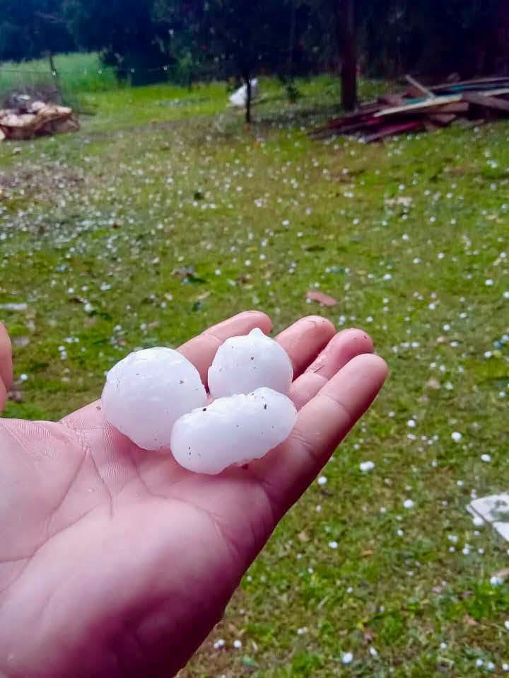 TEMPORAL DE GRANIZO ATINGE SANTO ANTÔNIO DAS MISSÕES.