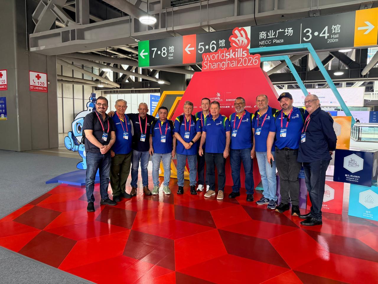 Presidente da FIERGS destaca em Xangai a participação dos alunos do Senai-RS na WorldSkills 2026