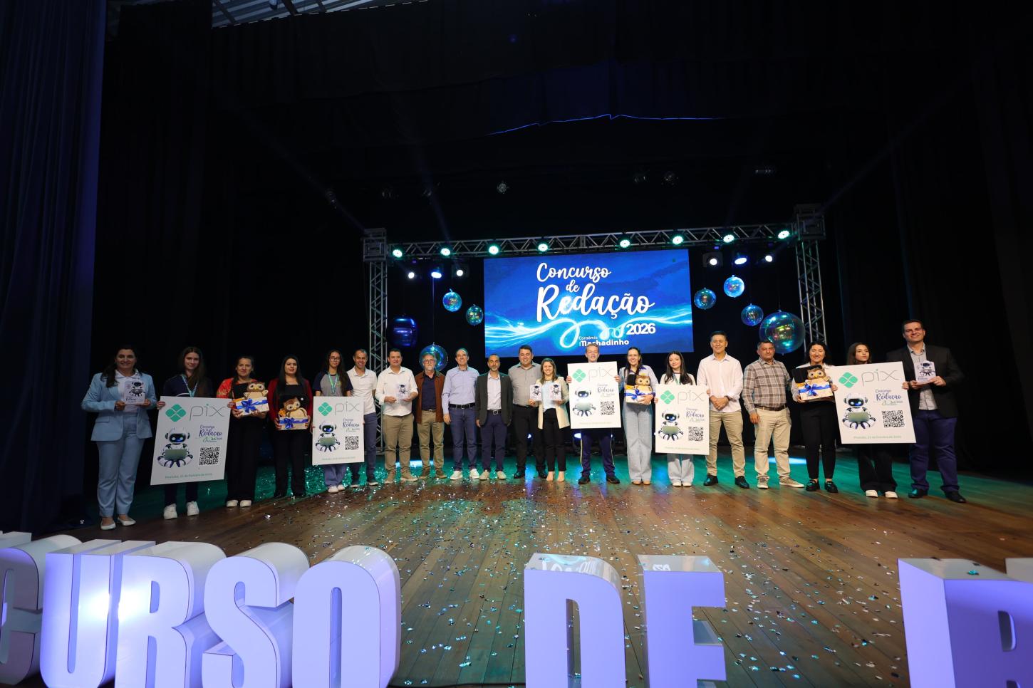 Consórcio Machadinho premia vencedores do 20º Concurso de Redação 