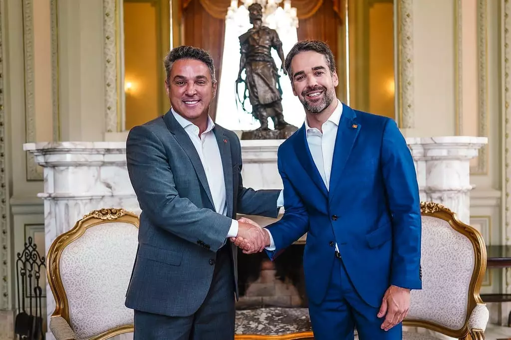 Eduardo Leite e Luciano Zucco iniciam o processo de transição de governo no Rio Grande do Sul