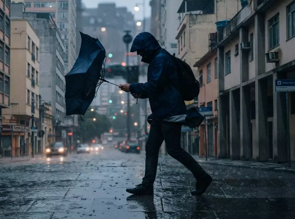 RS deve enfrentar novo período de chuvas intensas e vendavais a partir desta quinta-feira